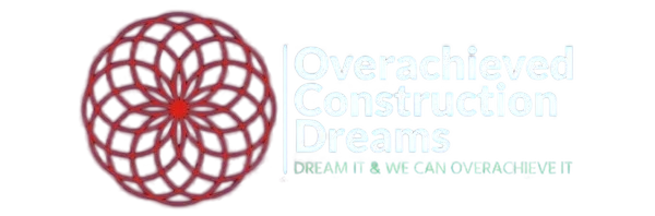 Overachieved Construction Dreams Logo